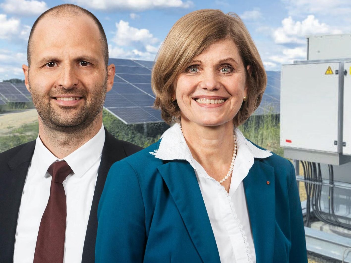 Pressefoyer im Livestream.