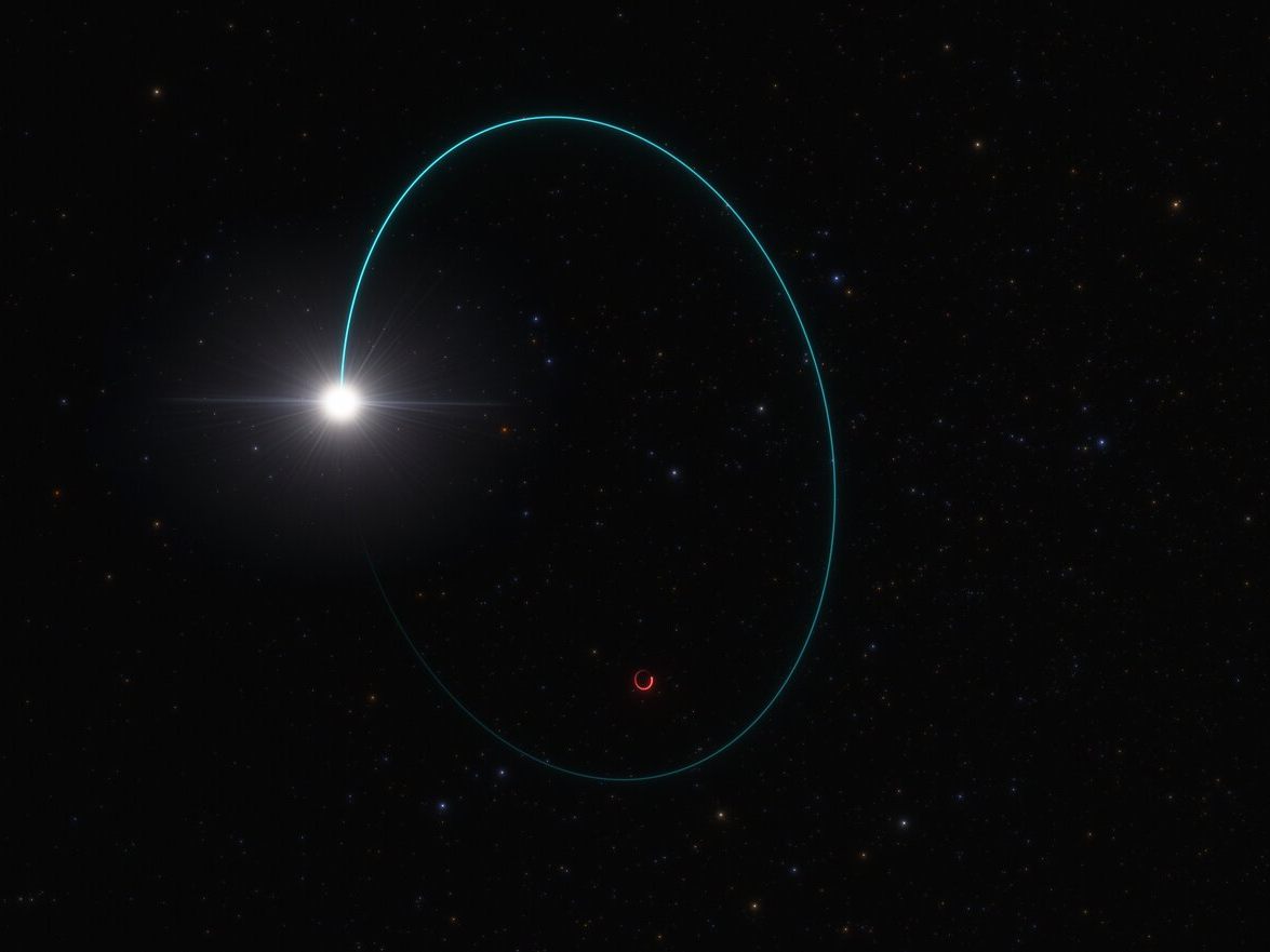Das massereichste stellare schwarze Loch unserer Galaxie entdeckt.