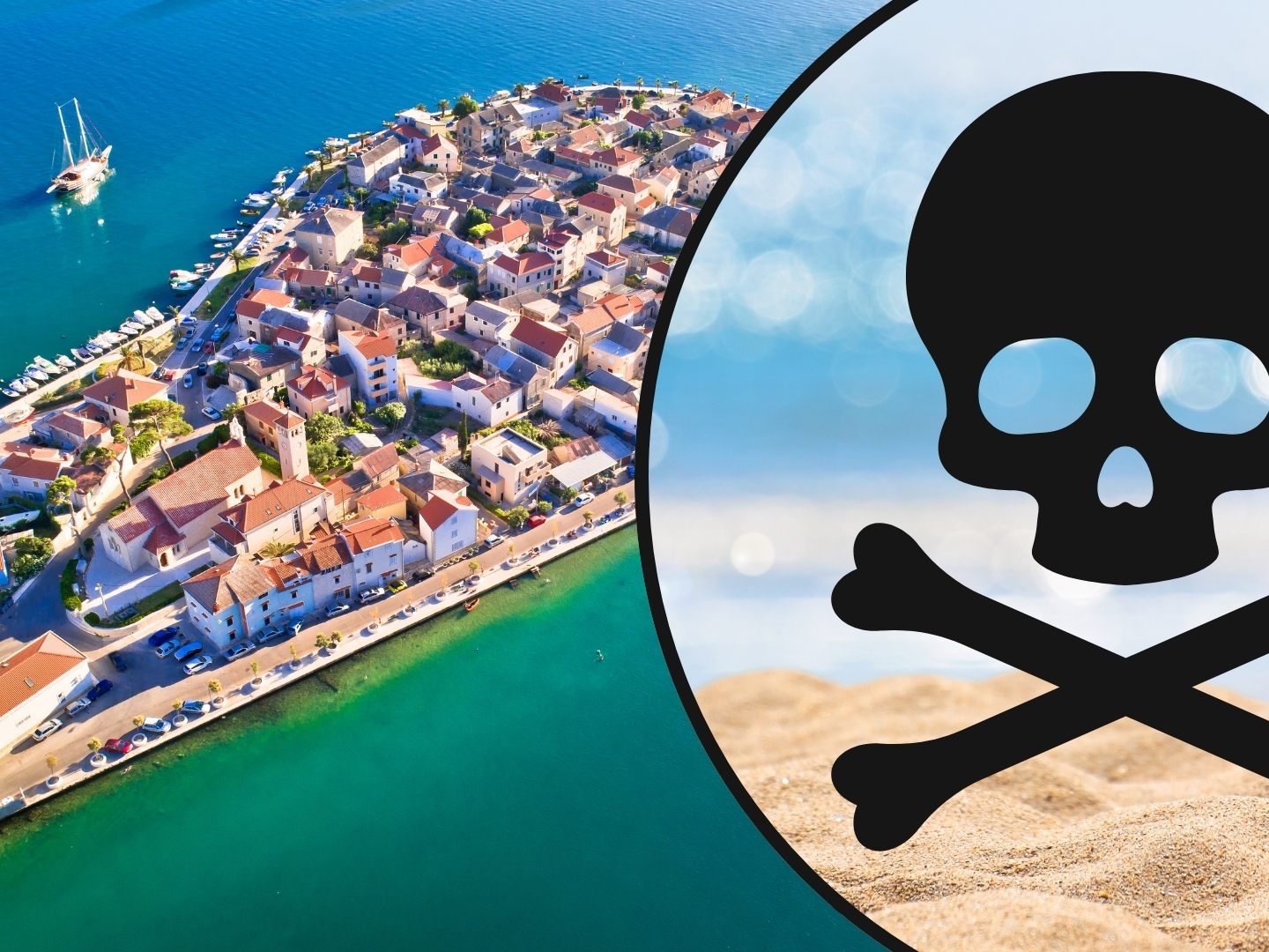 Seit vier Jahren warnt die Bürgerinitiative "Mjesto Koje Hoće Živjeti" (übersetzt: "Ein Ort, der leben will") vor einer Kontamination des Strandes Kosica durch krebserregende Asbestfasern. (Symbolbild) Seit vier Jahren warnt die Bürgerinitiative "Mjesto Koje Hoće Živjeti" (übersetzt: "Ein Ort, der leben will") vor einer Kontamination des Strandes Kosica durch krebserregende Asbestfasern. (Symbolbild)