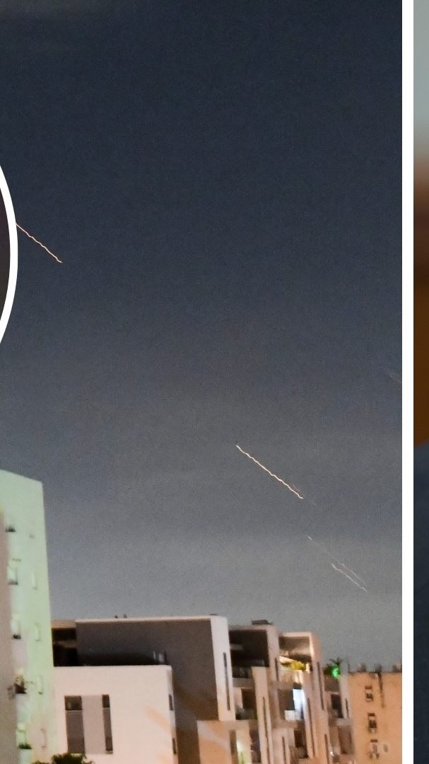 Mehr als 300 Drohnen und Raketen seien auf Israel abgefeuert worden.