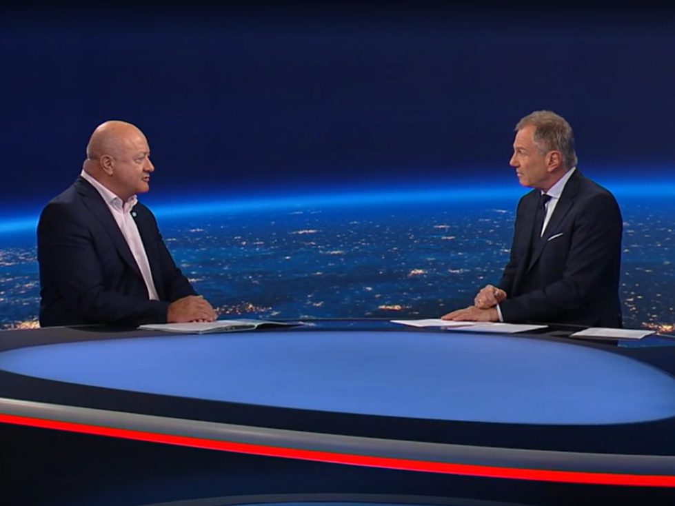 ÖVP-Generalsekretär Christian Stocker in der ZiB2. ÖVP-Generalsekretär Christian Stocker in der ZiB2.