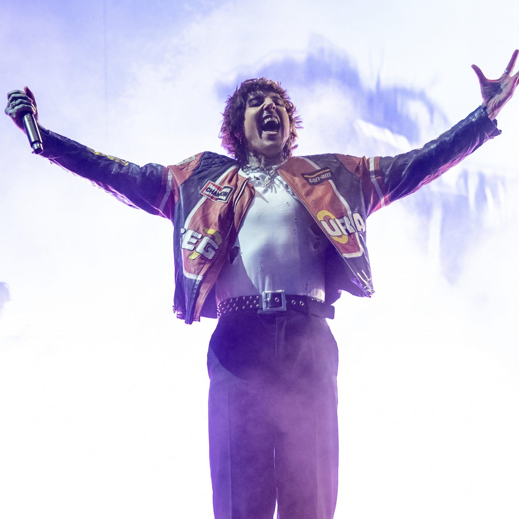 Frontman Oli Sykes während einer Performance in Kentucky (USA)