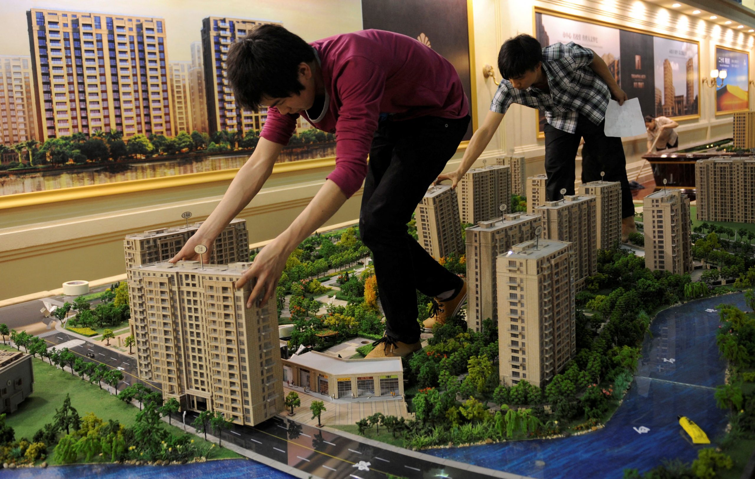  Die Immobilienpreise in China fielen im April zum zweiten Mal in Folge im Vergleich zum Vorjahr, ein Trend, der sich voraussichtlich fortsetzen wird