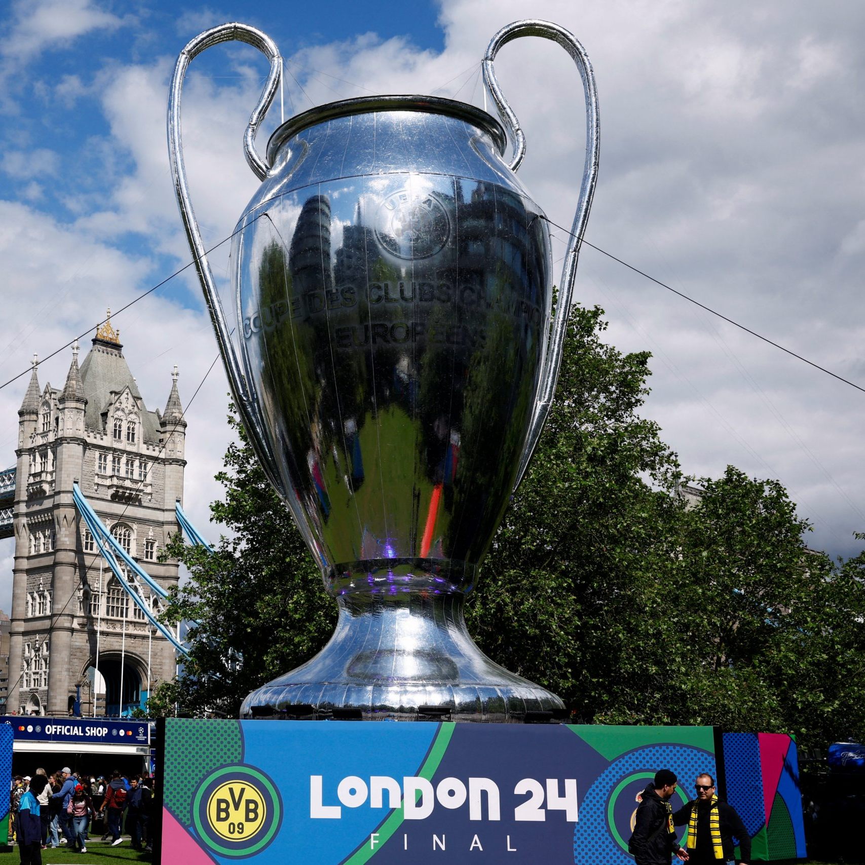 London ist bereit für den Kampf um die begehrteste Trophäe im Klubfußball