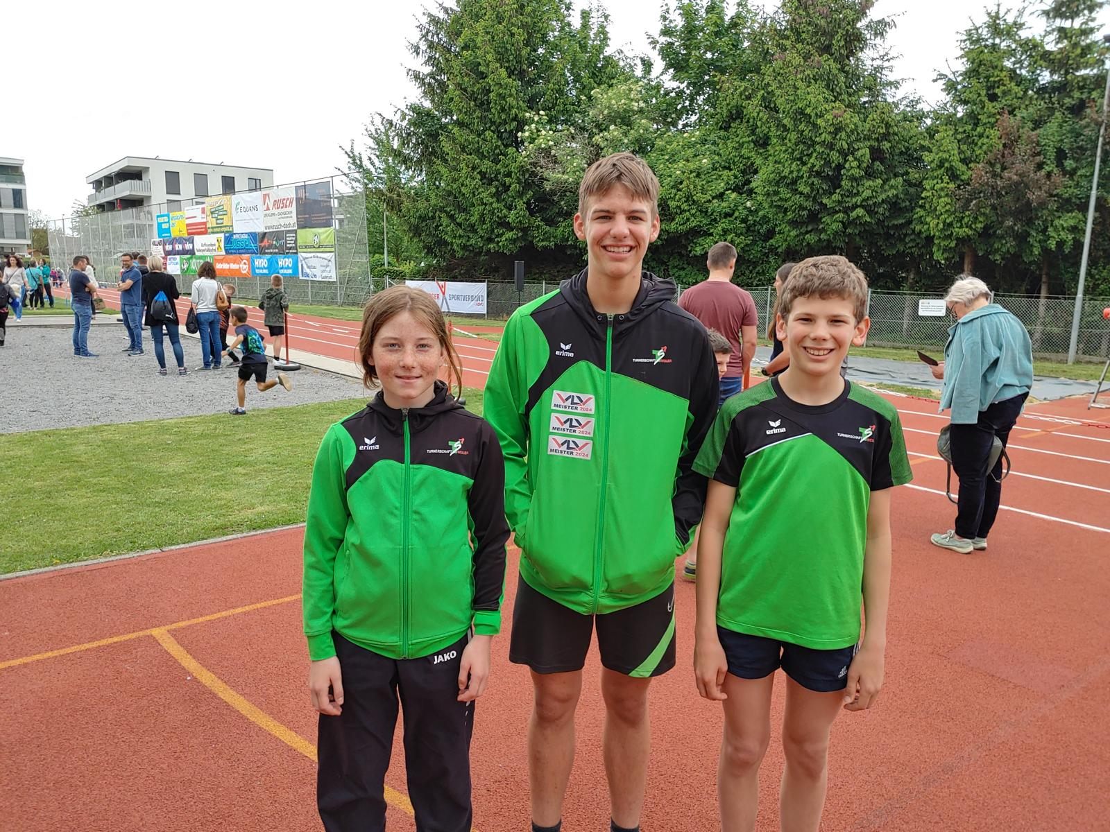 Annika, Alex und Ben (TS-Weiler).