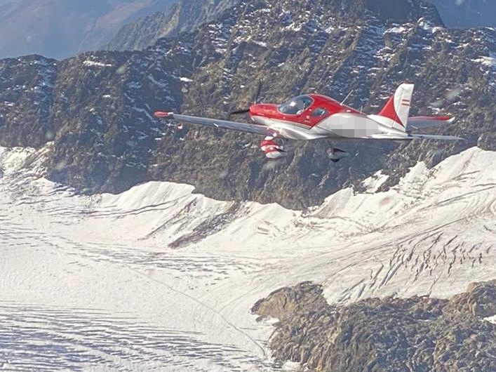 Ein älteres Bild der betroffenen Maschine. Ein älteres Bild der betroffenen Maschine.