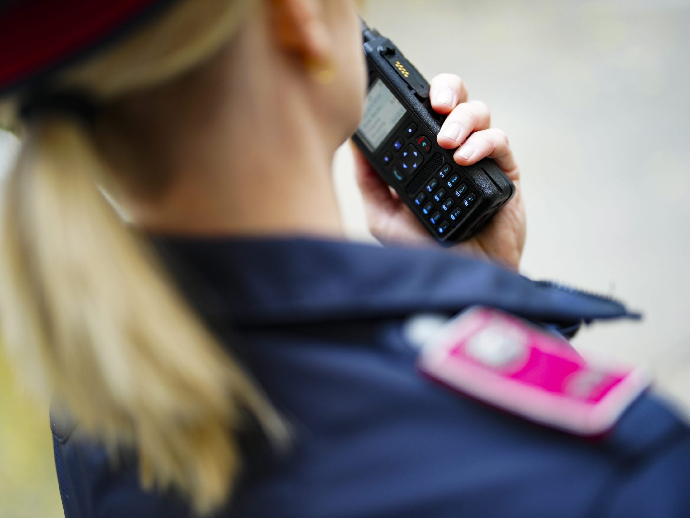 In Wien-Donaustadt wurde eine Frau von ihrem Partner mit dem Messer bedroht.