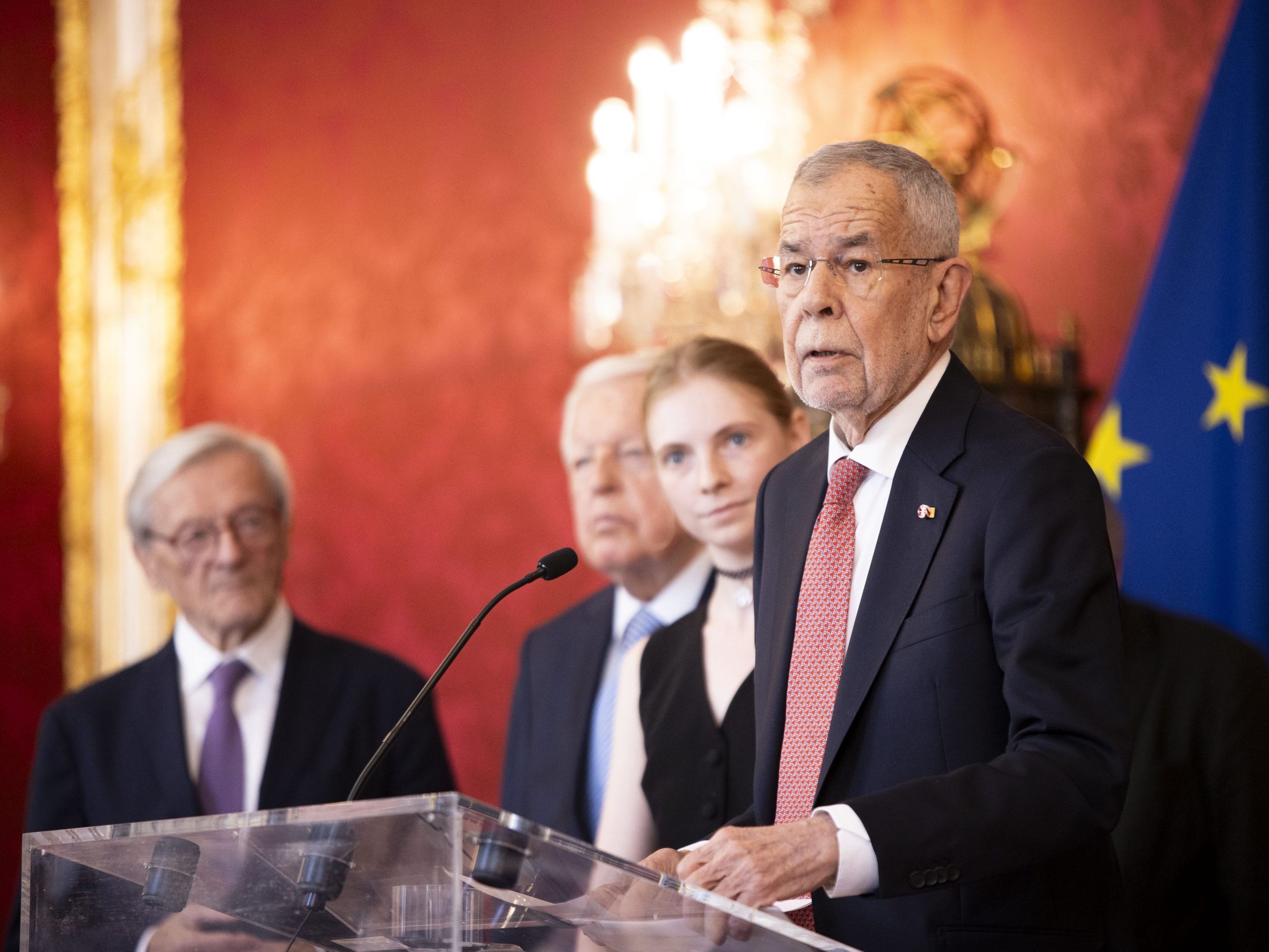 Van der Bellen, Vranitzky und Schüssel riefen zur Teilnahme an der EU-Wahl auf.