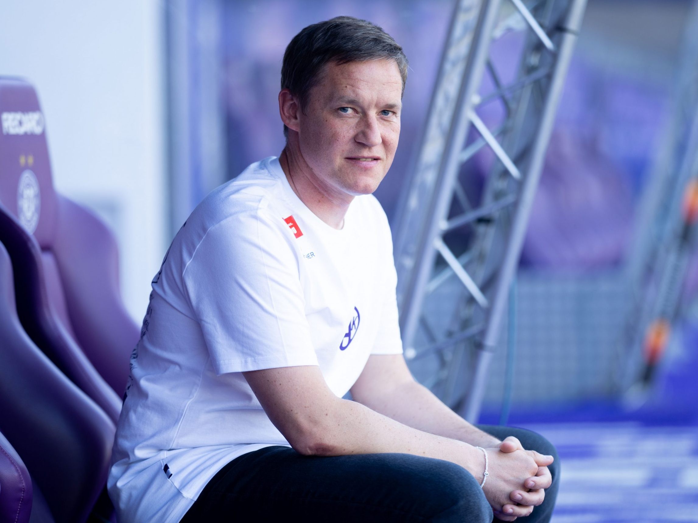 Christian Wegleitner hat gegen BW Linz sein erstes Spiel als Austria-Cheftrainer.