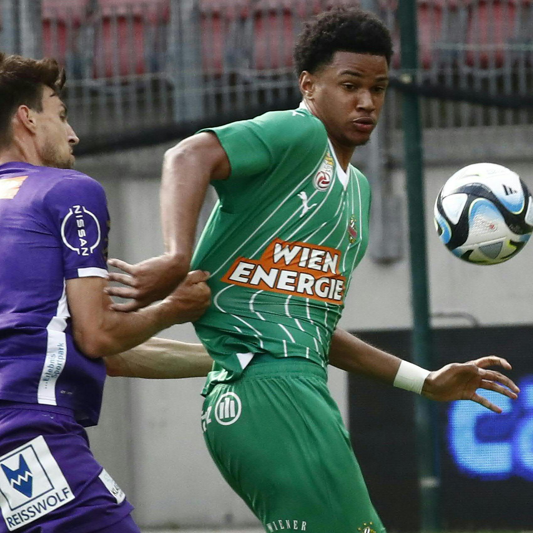 Das Goldtor für Rapid Wien fiel durch Mayulu.