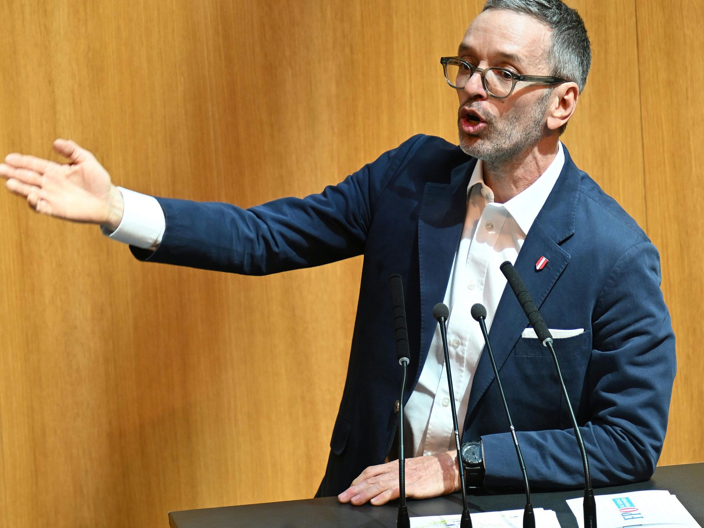Die "Aktuelle Europastunde" stand ganz im Zeichen des EU-Wahlkampfs. Die "Aktuelle Europastunde" stand ganz im Zeichen des EU-Wahlkampfs.