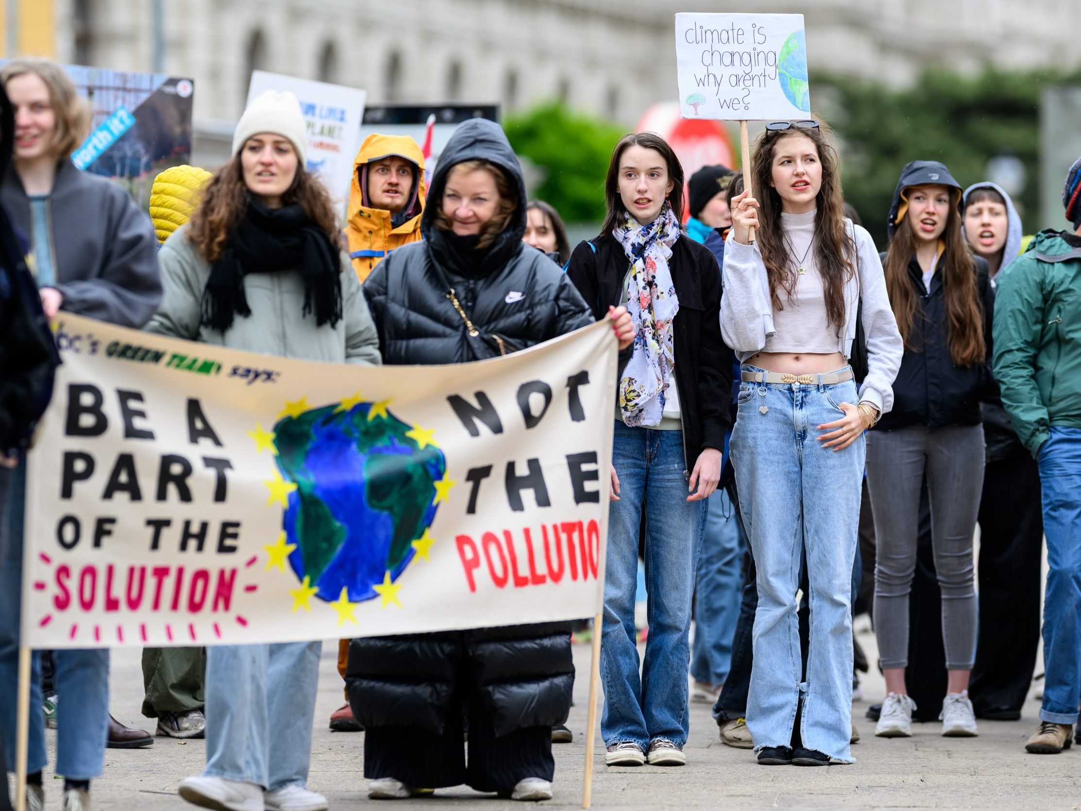"Fridays for Future" ruft zum Klimastreik auf. "Fridays for Future" ruft zum Klimastreik auf.