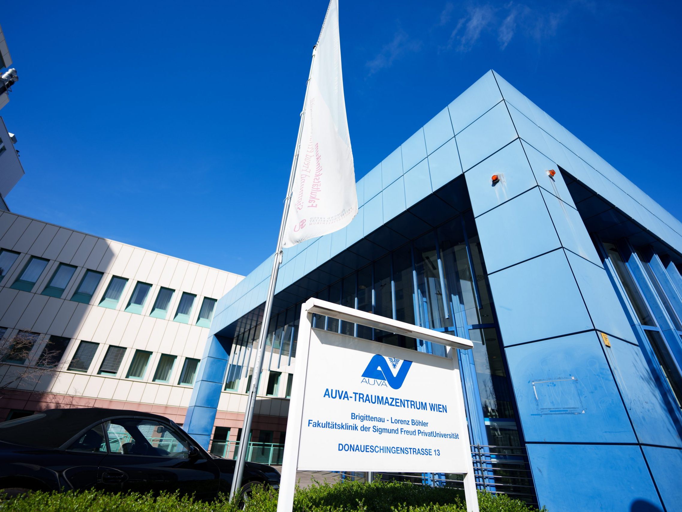 Das Vergabeverfahren für den neuen Modul-Trakt beim Lorenz-Böhler-Spital läuft. Das Vergabeverfahren für den neuen Modul-Trakt beim Lorenz-Böhler-Spital läuft.