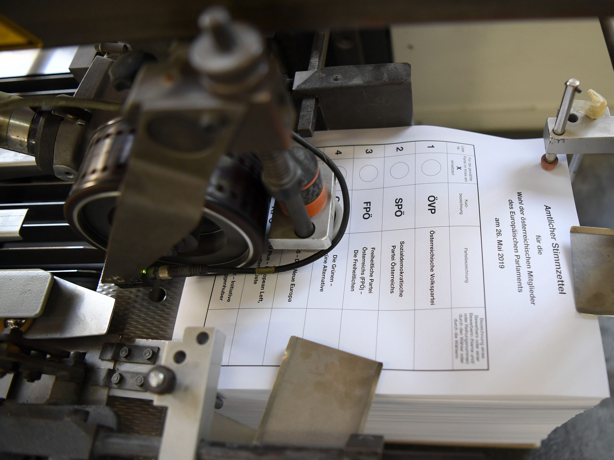 Die Stimmzettel mit sieben Parteien sind nun endgültig fix. Die Stimmzettel mit sieben Parteien sind nun endgültig fix.