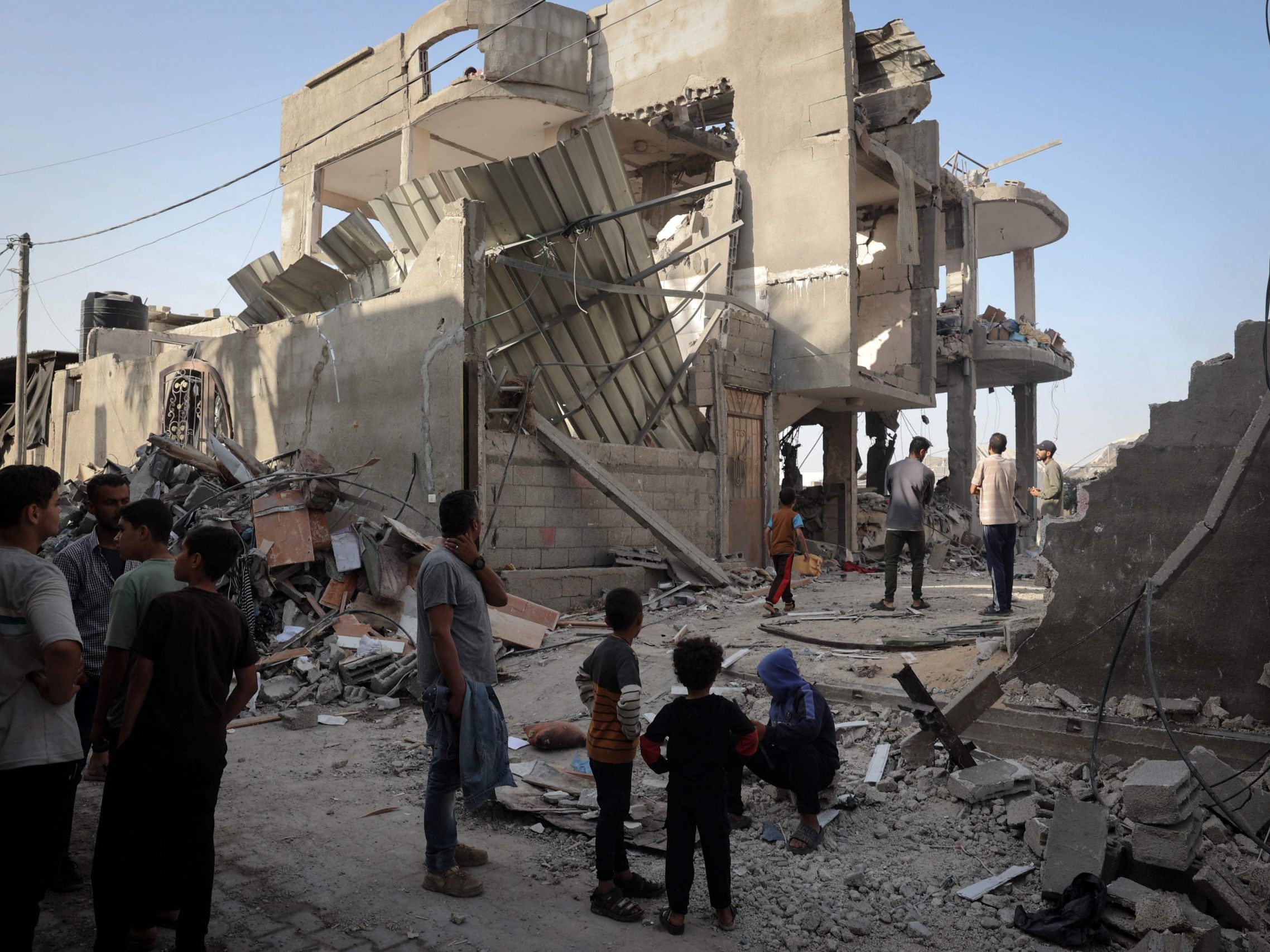 Israel hat erneute Angriffe auf Rafah angedroht. Israel hat erneute Angriffe auf Rafah angedroht.