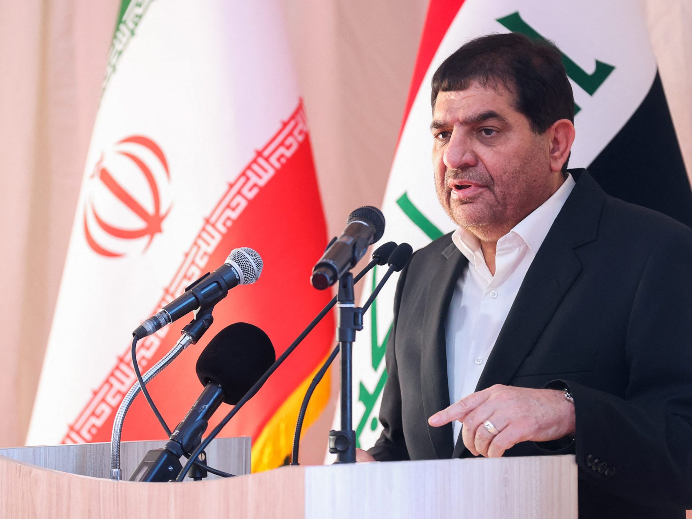 Mohammad Mokhber - Vize-Präsident des Irans Mohammad Mokhber - Vize-Präsident des Irans