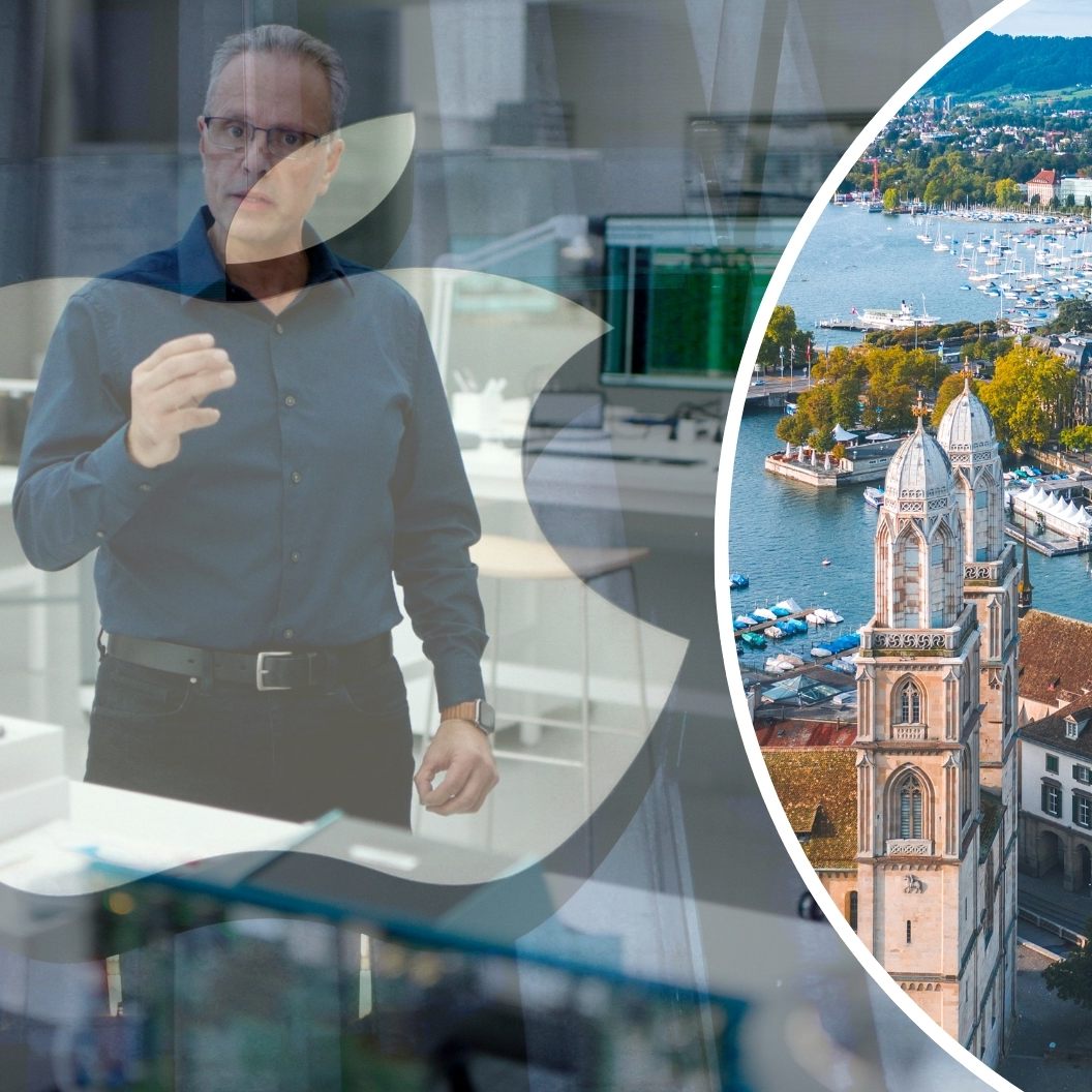 Johny Srouji, Senior Vice President of Hardware Technologies bei Apple, 2020 in einem Chip-Labor. Er ist bei Apple für die Entwicklung von neuen Chips - mutmaßlich mit KI-Technologie, an der auch in Zürich geforscht wird - verantwortlich.