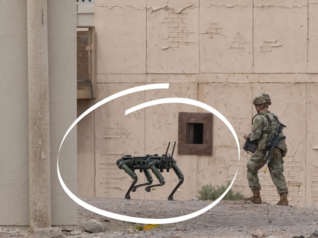 Die neuste Generation der bewaffneten Roboterhunde
