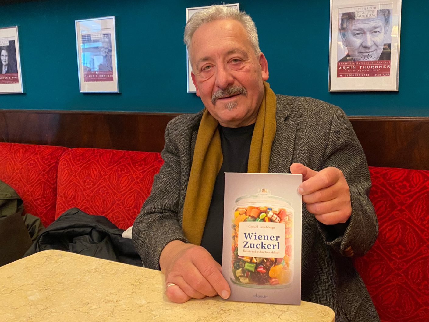 Krimiautor Gerhard Loibelsberger im VIENNA.at-Podcast.