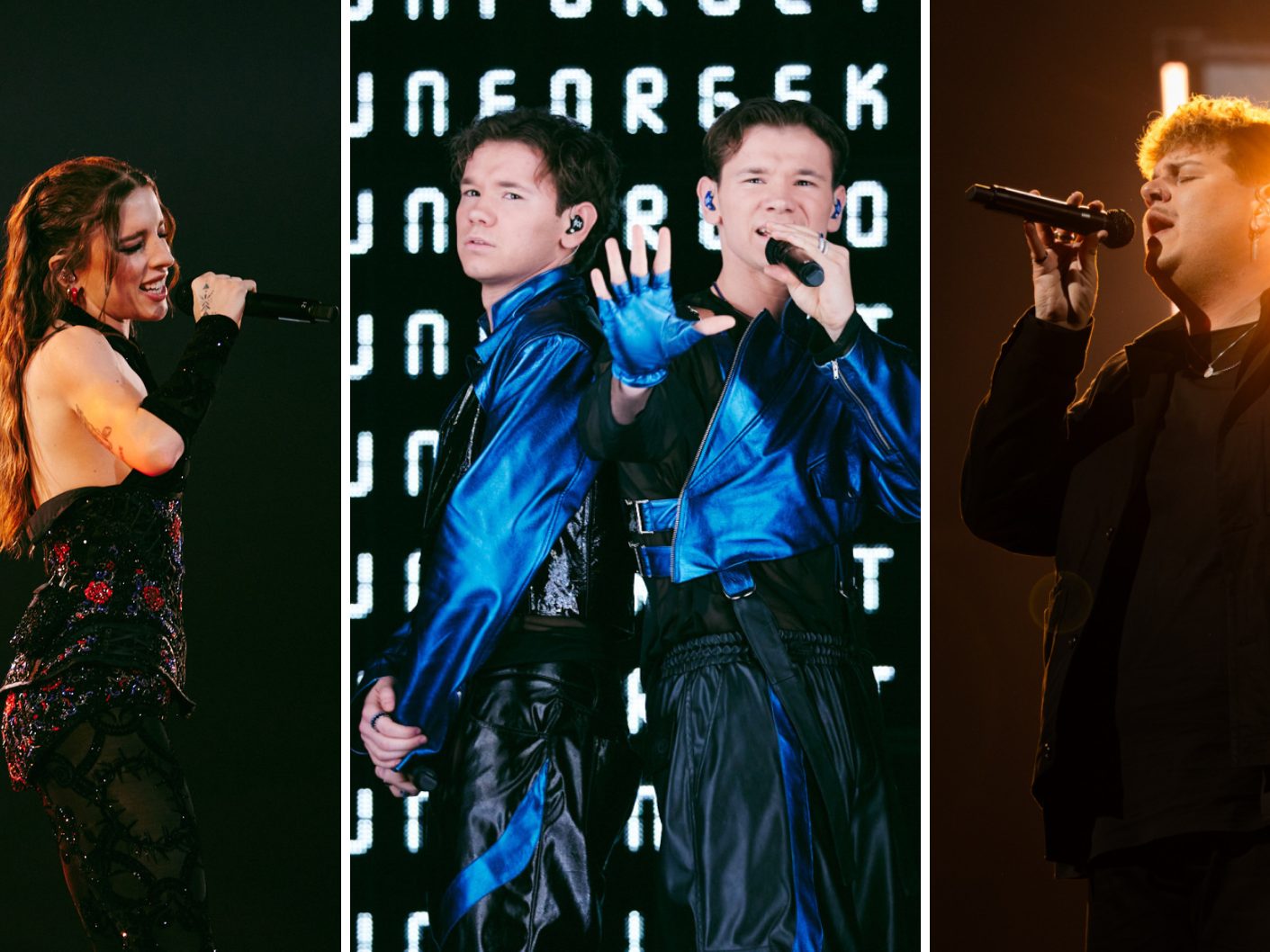 Das sind die Big 5 und der Vorjahressieger Schweden beim ESC. Das sind die Big 5 und der Vorjahressieger Schweden beim ESC.