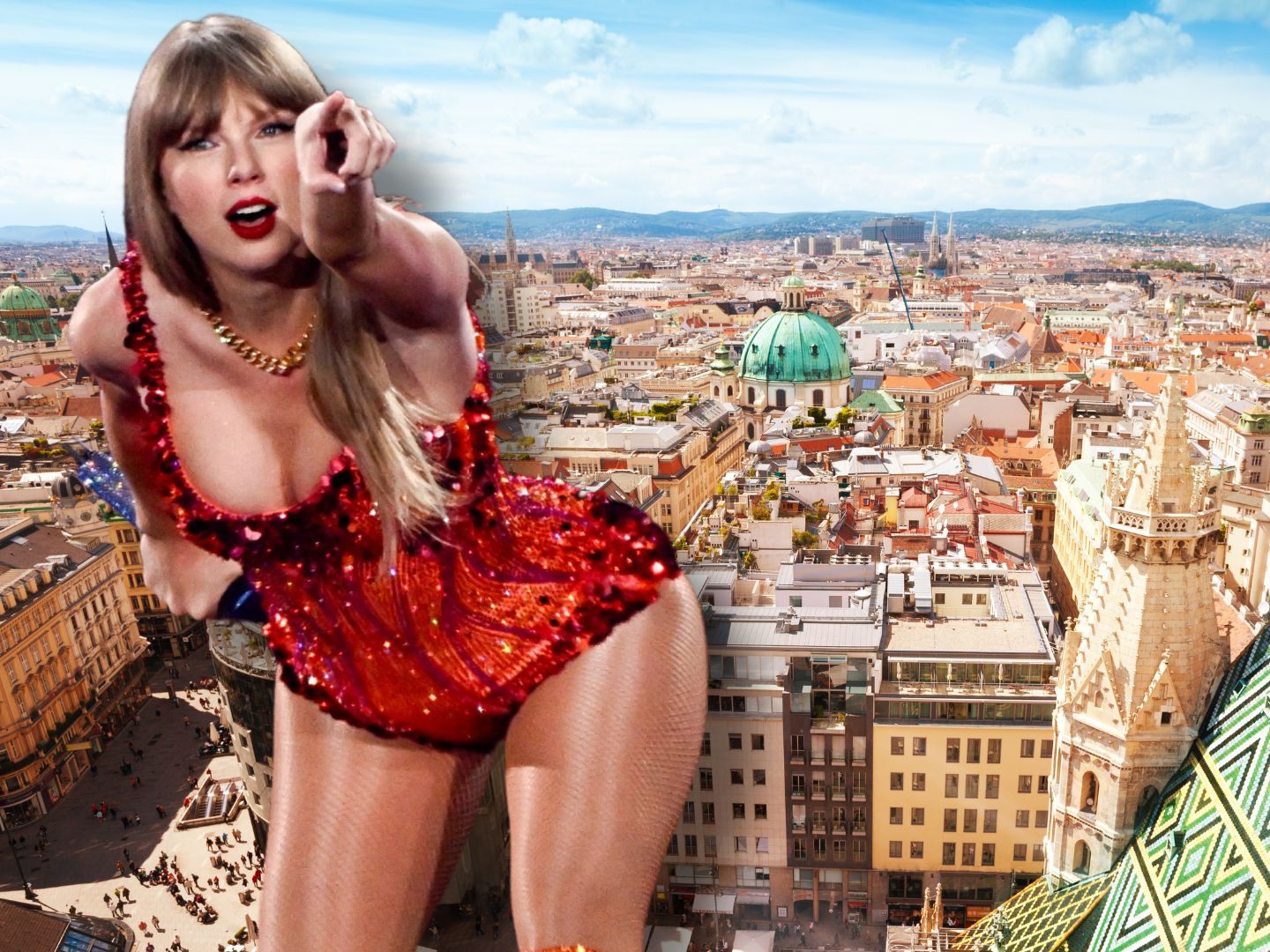 Taylor Swift macht die Wiener Hotels voll.