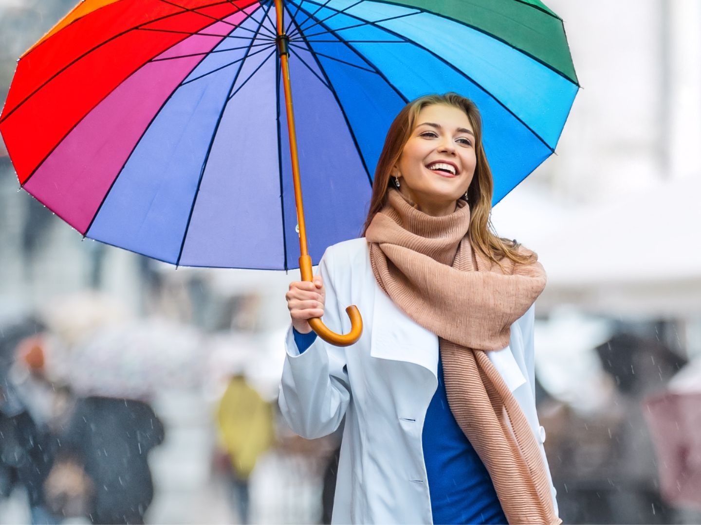 In den kommenden Tagen sollte man am besten immer einen Regenschirm zur Hand haben.