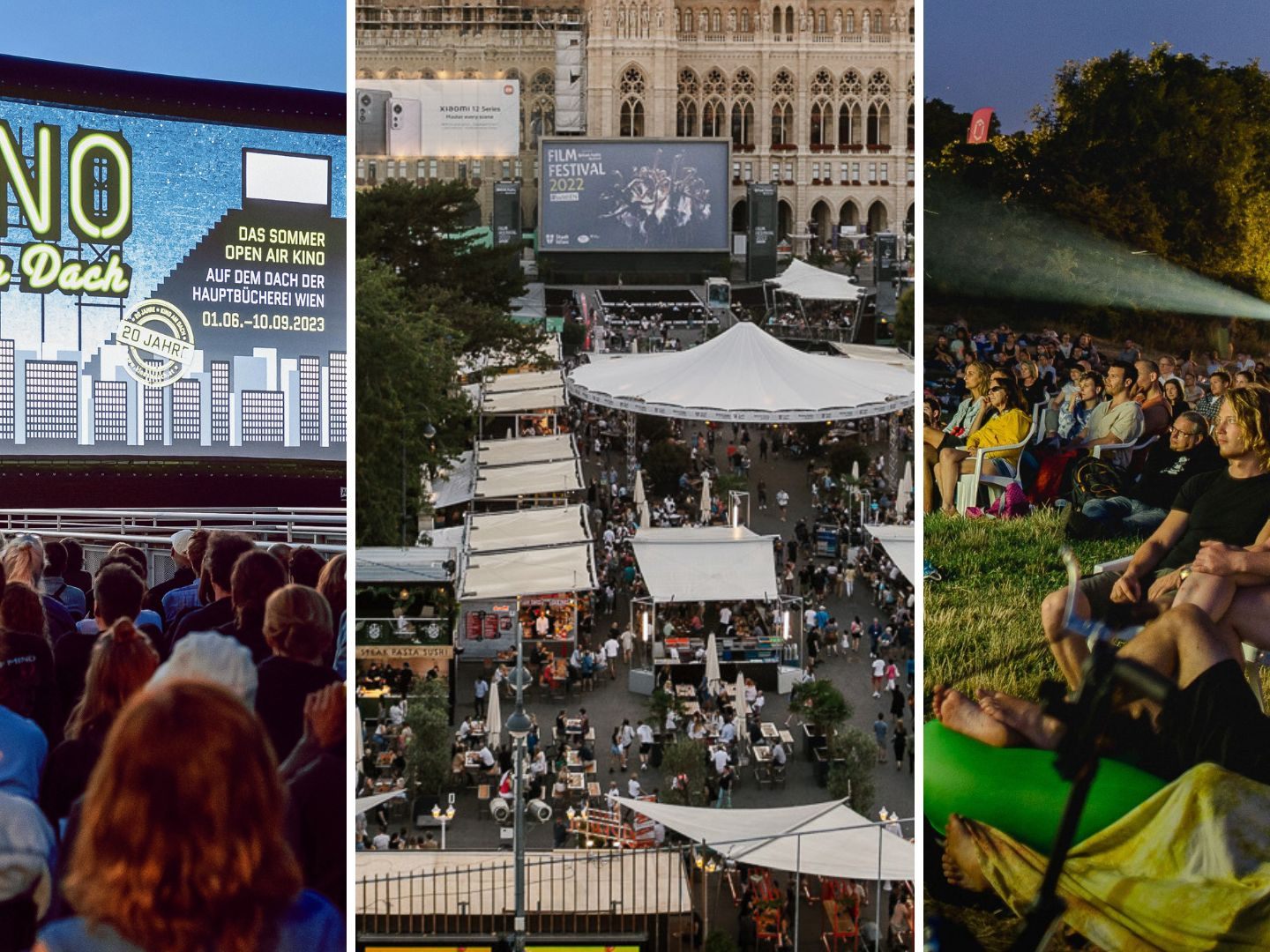Das Programm der Wiener Sommerkinos 2024.