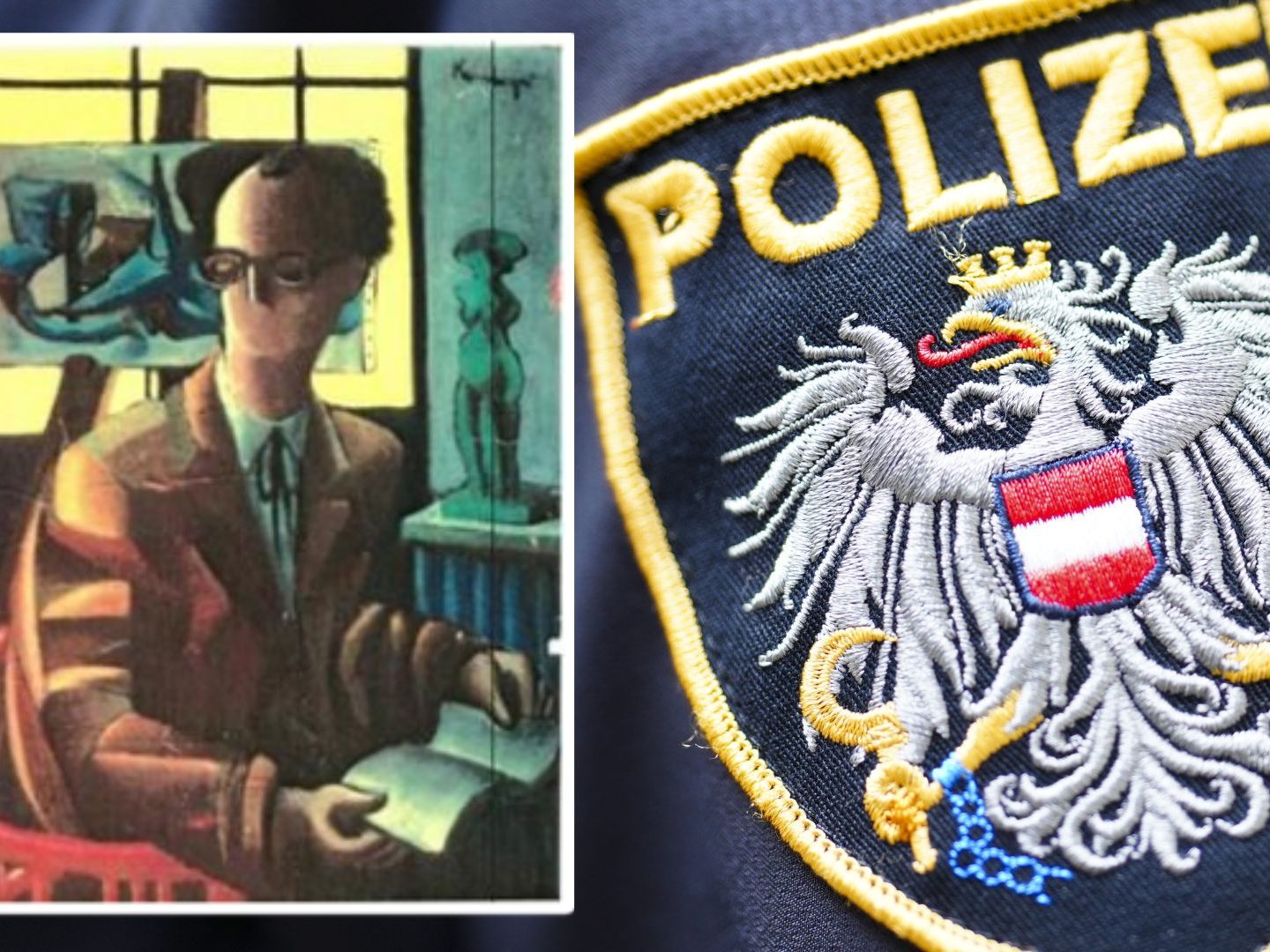 Ein Bekannter des Besitzers des Bildes wird des Diebstahls verdächtigt.