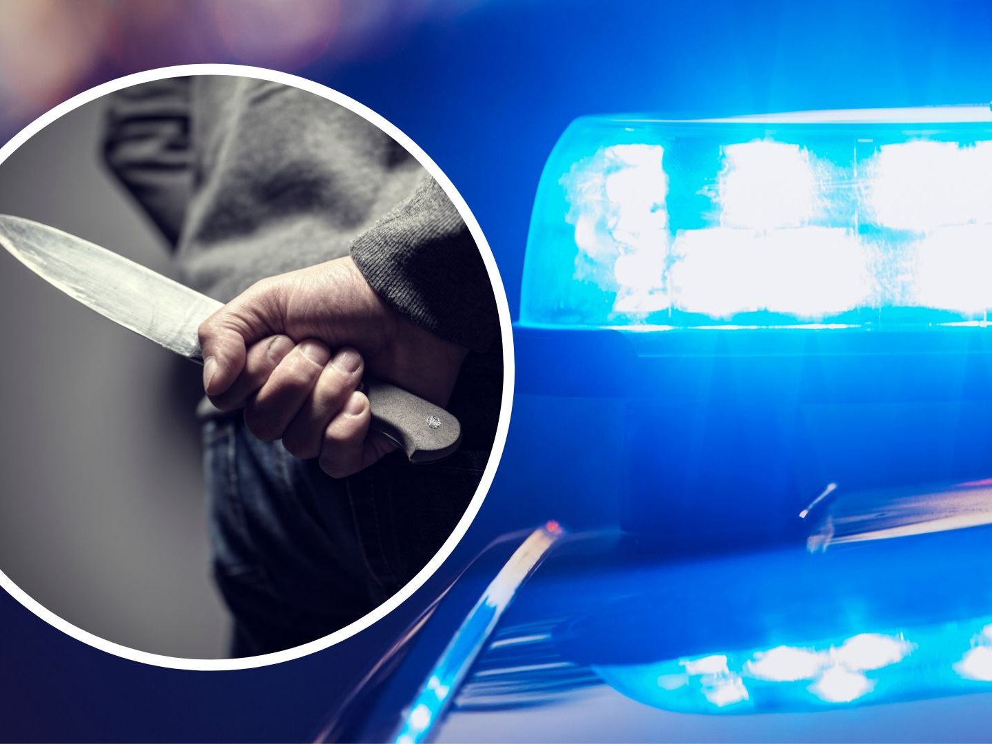 Polizeieinsatz nach Messerdrohung in Wien-Ottakring.