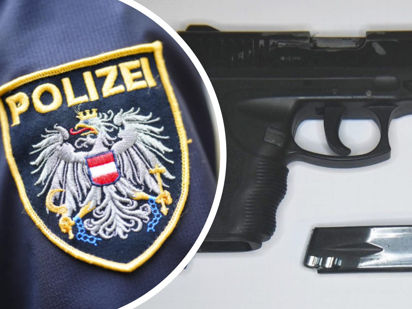 Mit einer Schreckschusswaffe wurde ein 17-Jähriger angehalten. Mit einer Schreckschusswaffe wurde ein 17-Jähriger angehalten.