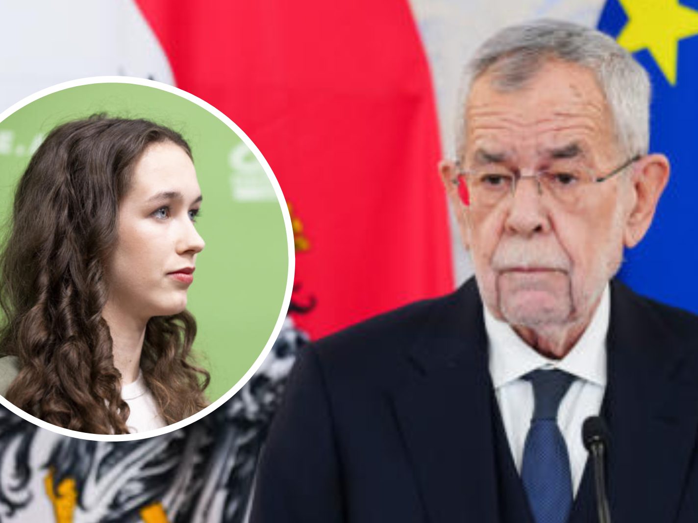 Van der Bellen äußerte sich zu den Vorwürfen gegen Lena Schilling. Van der Bellen äußerte sich zu den Vorwürfen gegen Lena Schilling.