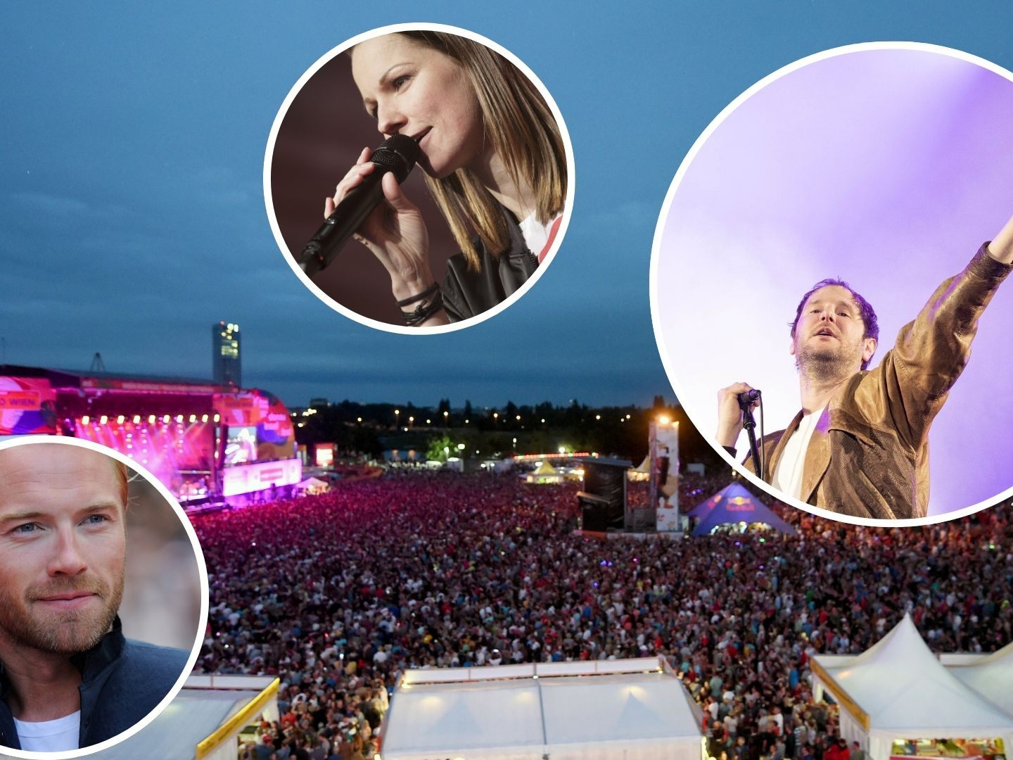 Als Highlight-Acts gibt es am Donauinselfest 2024 u.a. Wanda, Ronan Keating und Christina Stürmer. Als Highlight-Acts gibt es am Donauinselfest 2024 u.a. Wanda, Ronan Keating und Christina Stürmer.
