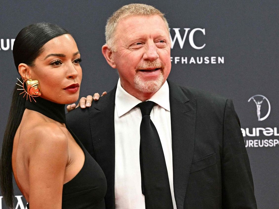Boris Becker mit Freundin Lilian.