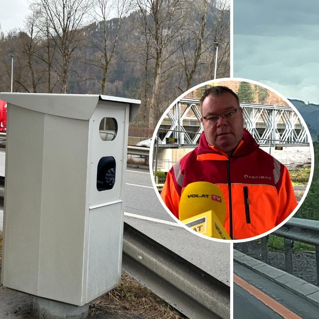 Hier gibts gleich zwei Radarboxen auf knapp zwei Kilometern.