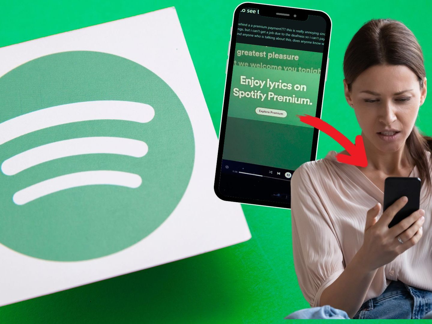 Spotify's neuste Änderung bietet Lyrics nur noch für zahlende Kunden Spotify's neuste Änderung bietet Lyrics nur noch für zahlende Kunden
