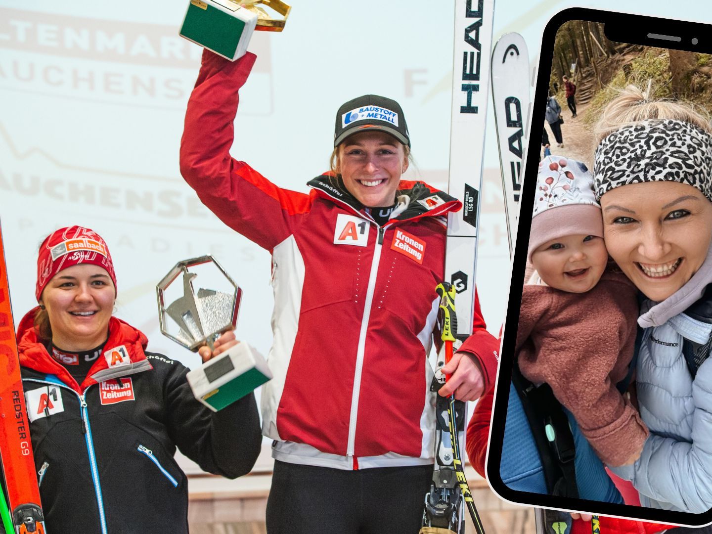 Spitzensportlerin Tamara Tippler kehrt als Mama zurück auf die Piste