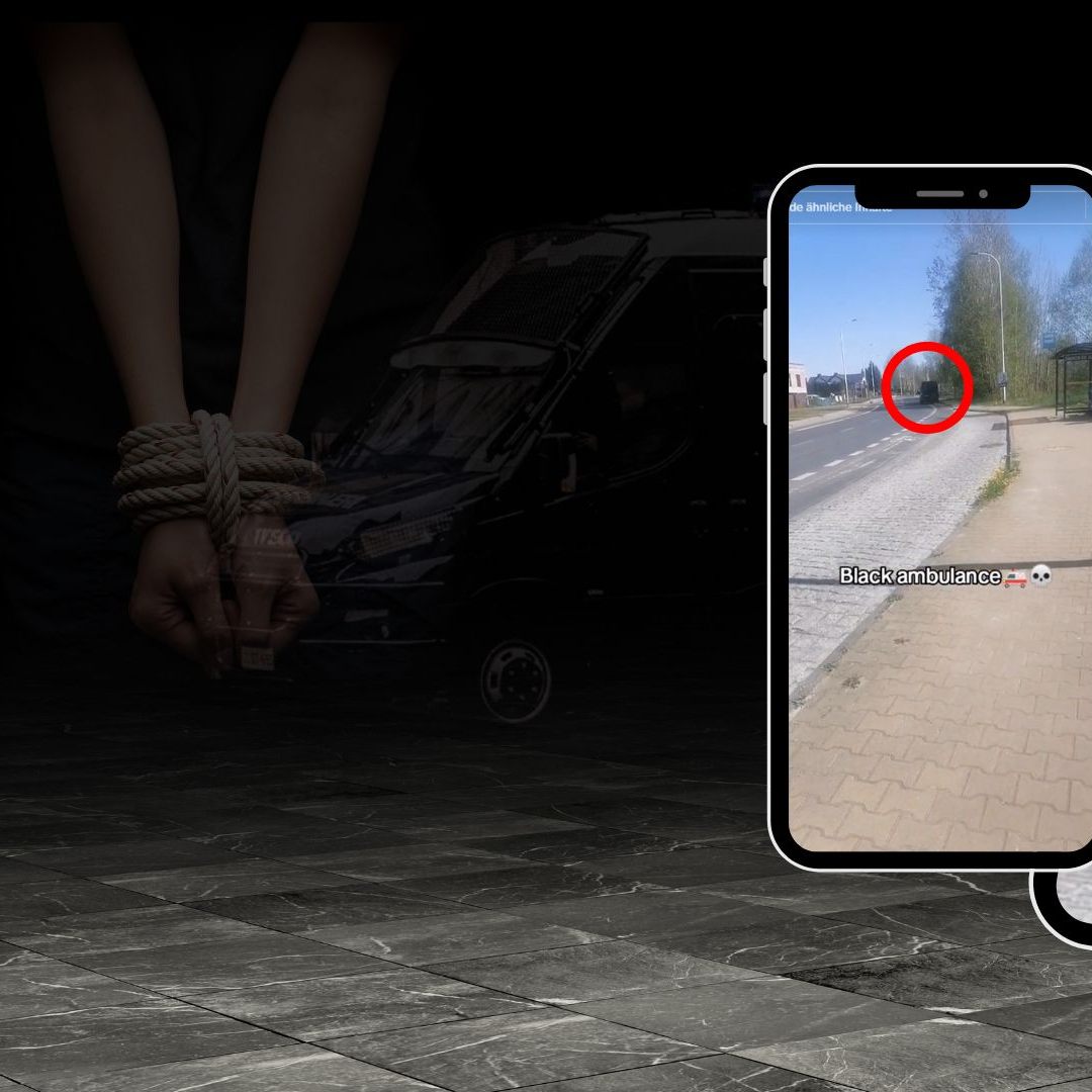 Ist der schwarze Krankenwagen schon in Österreich?