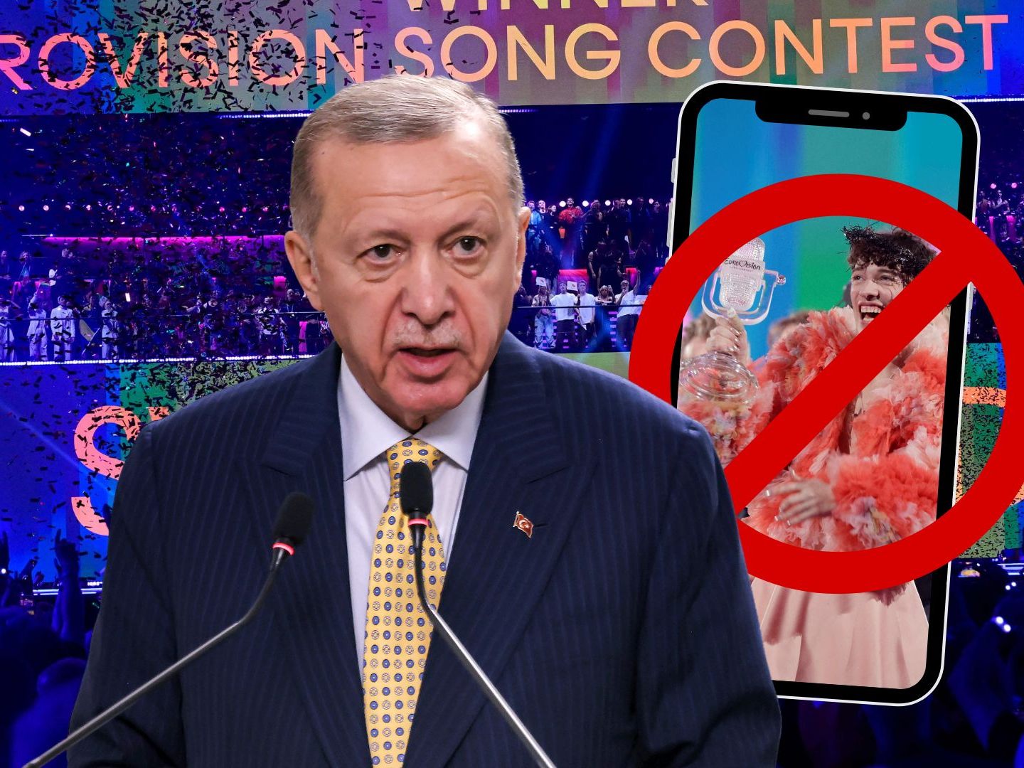 Erdogans scharfe Worte gegen Eurovision-Sieger Erdogans scharfe Worte gegen Eurovision-Sieger