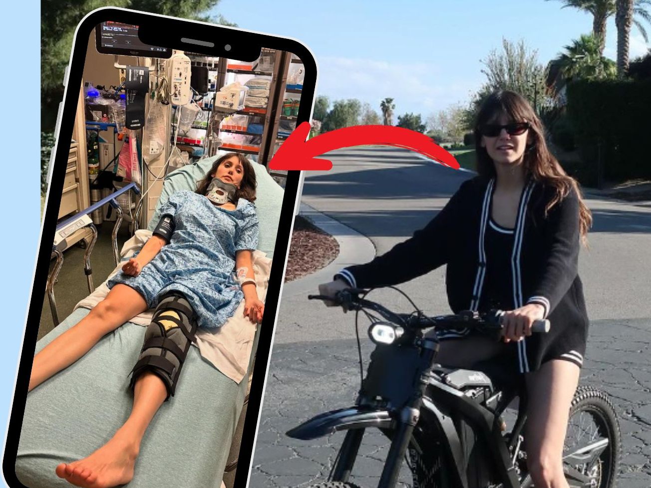 Nina Dobrev teilt Krankenhausfotos nach Unfall