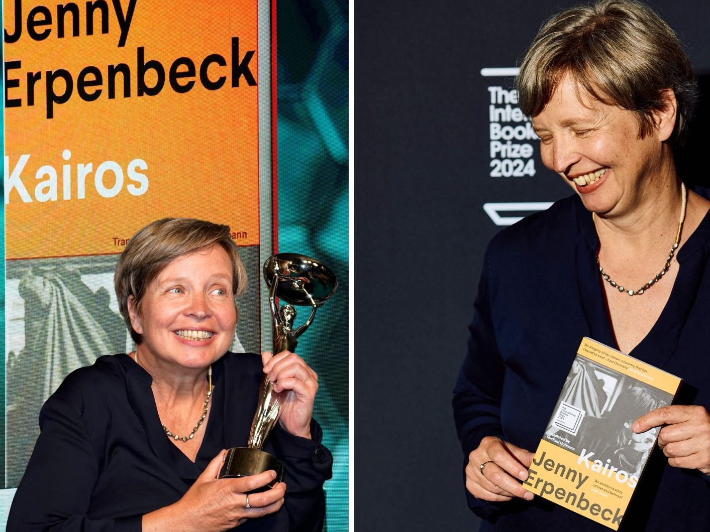 Jenny Erpenbeck ist als erste Deutsche mit dem International Booker Prize ausgezeichnet worden. Jenny Erpenbeck ist als erste Deutsche mit dem International Booker Prize ausgezeichnet worden.