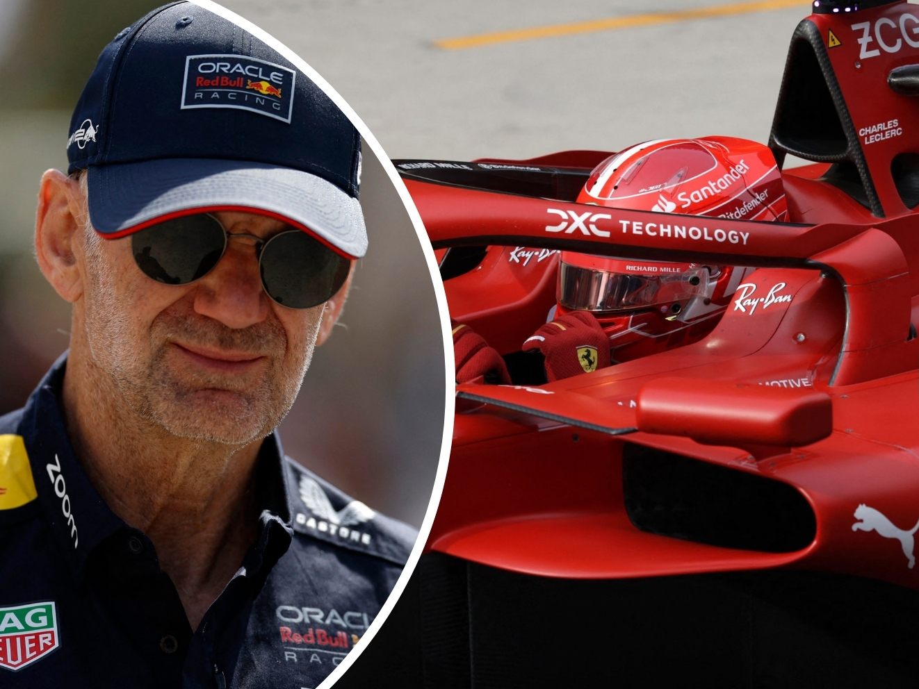 Newey (l.) packt seine Sachen bei Red Bull und dürfte wie Hamilton (r.) bei Ferrari anheuern. Newey (l.) packt seine Sachen bei Red Bull und dürfte wie Hamilton (r.) bei Ferrari anheuern.