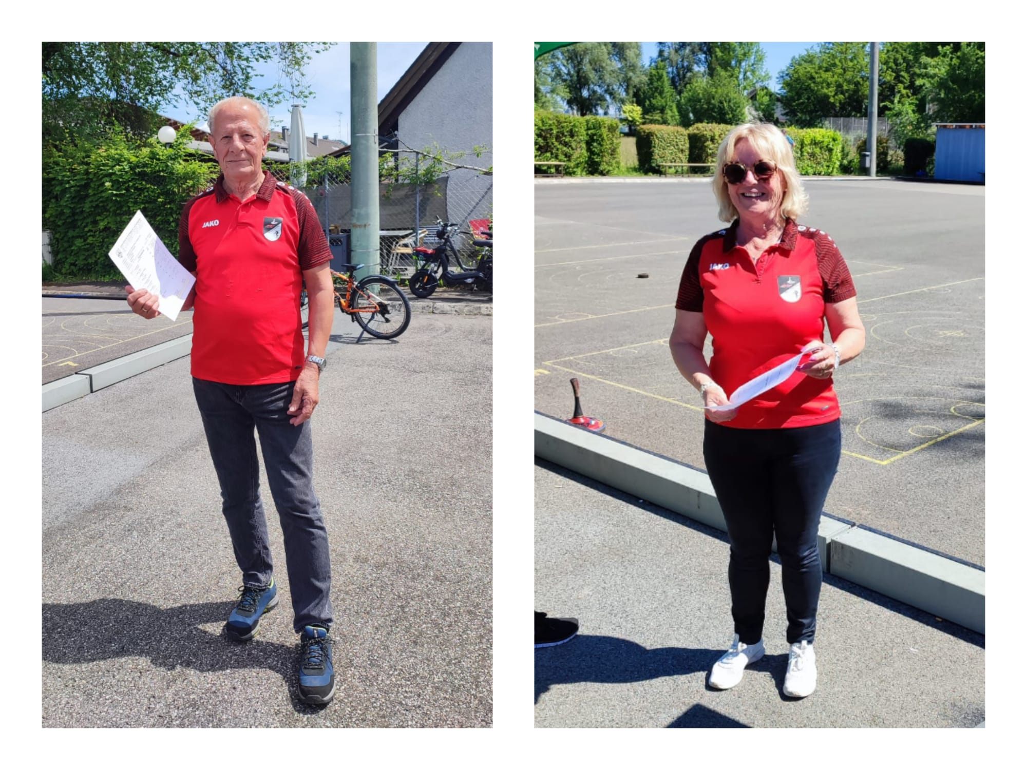 (Unsere Stockschützen – Arnold und Inge Voltolini)