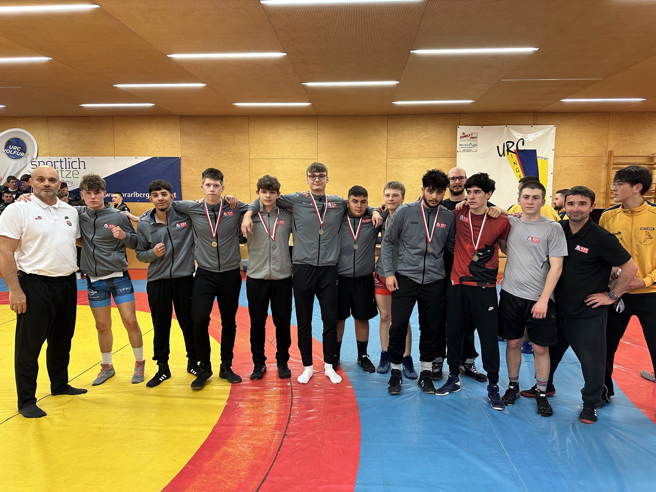 Der KSV Götzis bei der U20-Landesmeisterschaft in Wolfurt. Der KSV Götzis bei der U20-Landesmeisterschaft in Wolfurt.