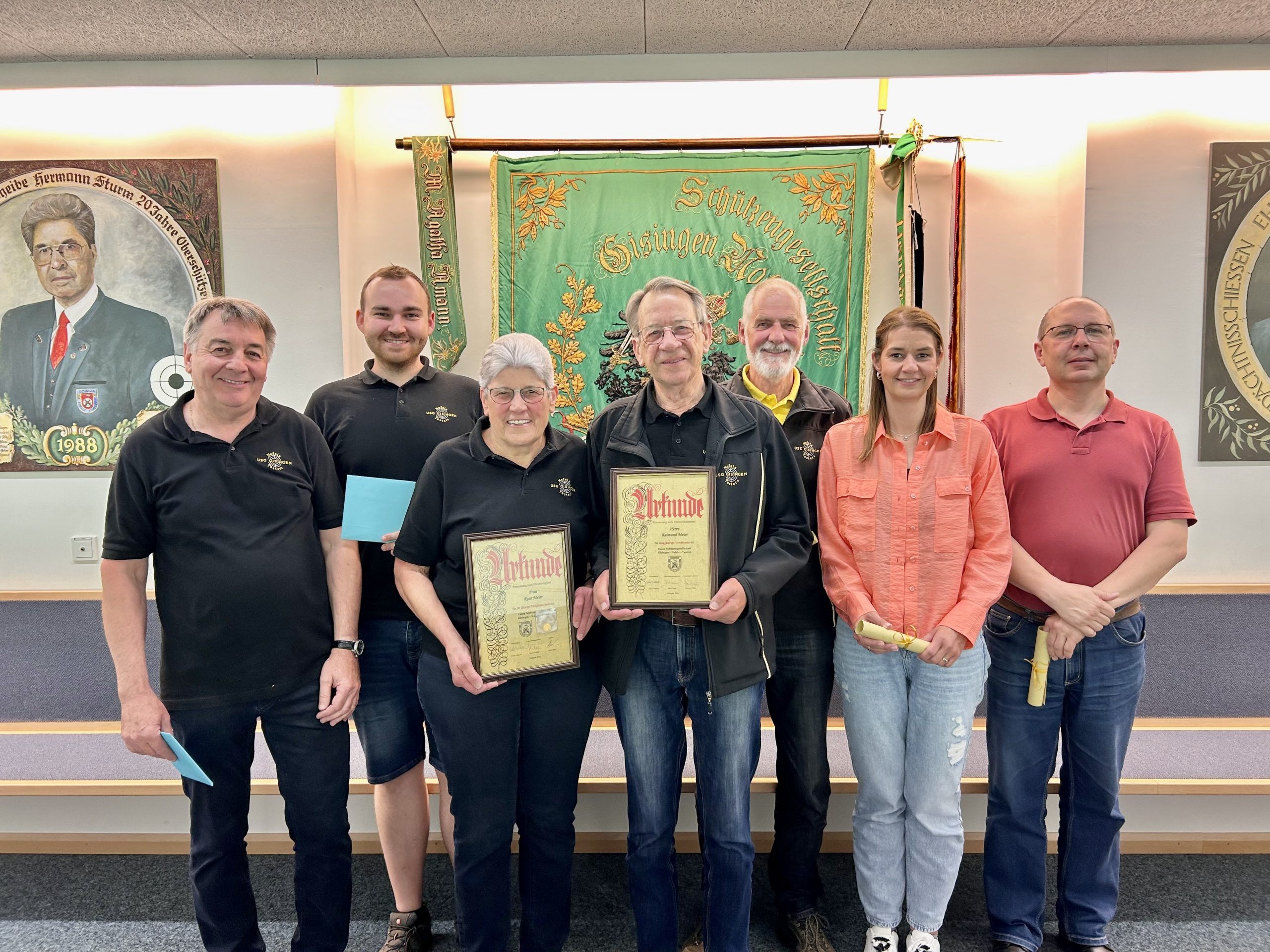 Gruppenbild Ehrungen