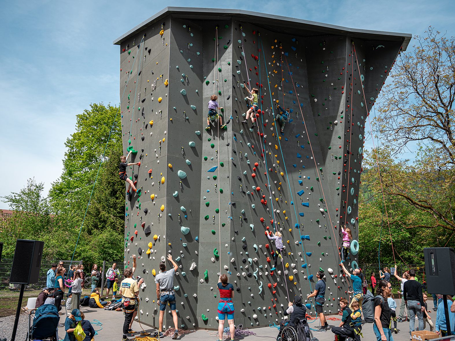 Der Kletterturm Kids Buin ist für alle da! Der Kletterturm Kids Buin ist für alle da!