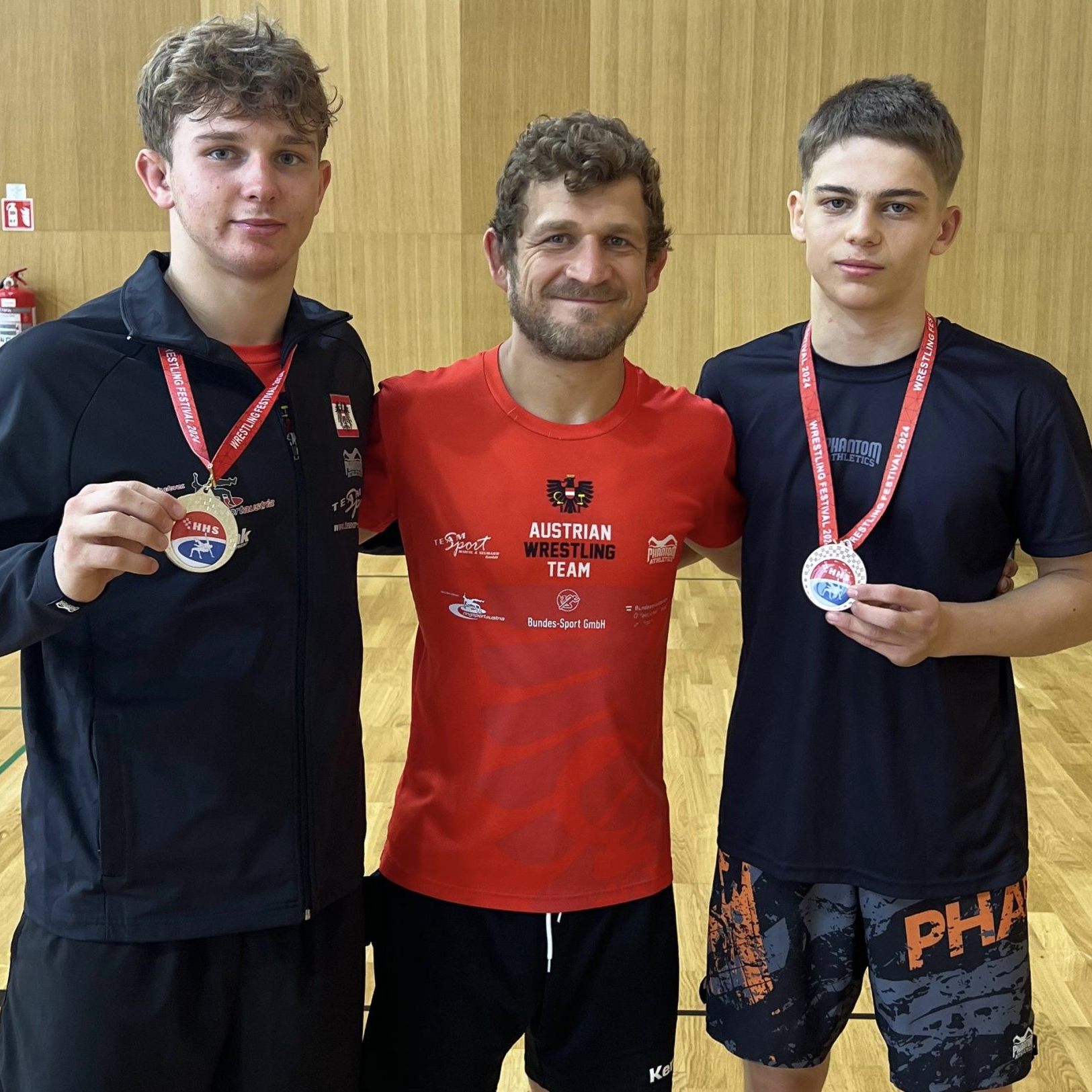 Lars Matt (l.) und Daniel Struzinjski (r.) standen in Porec am Podium.