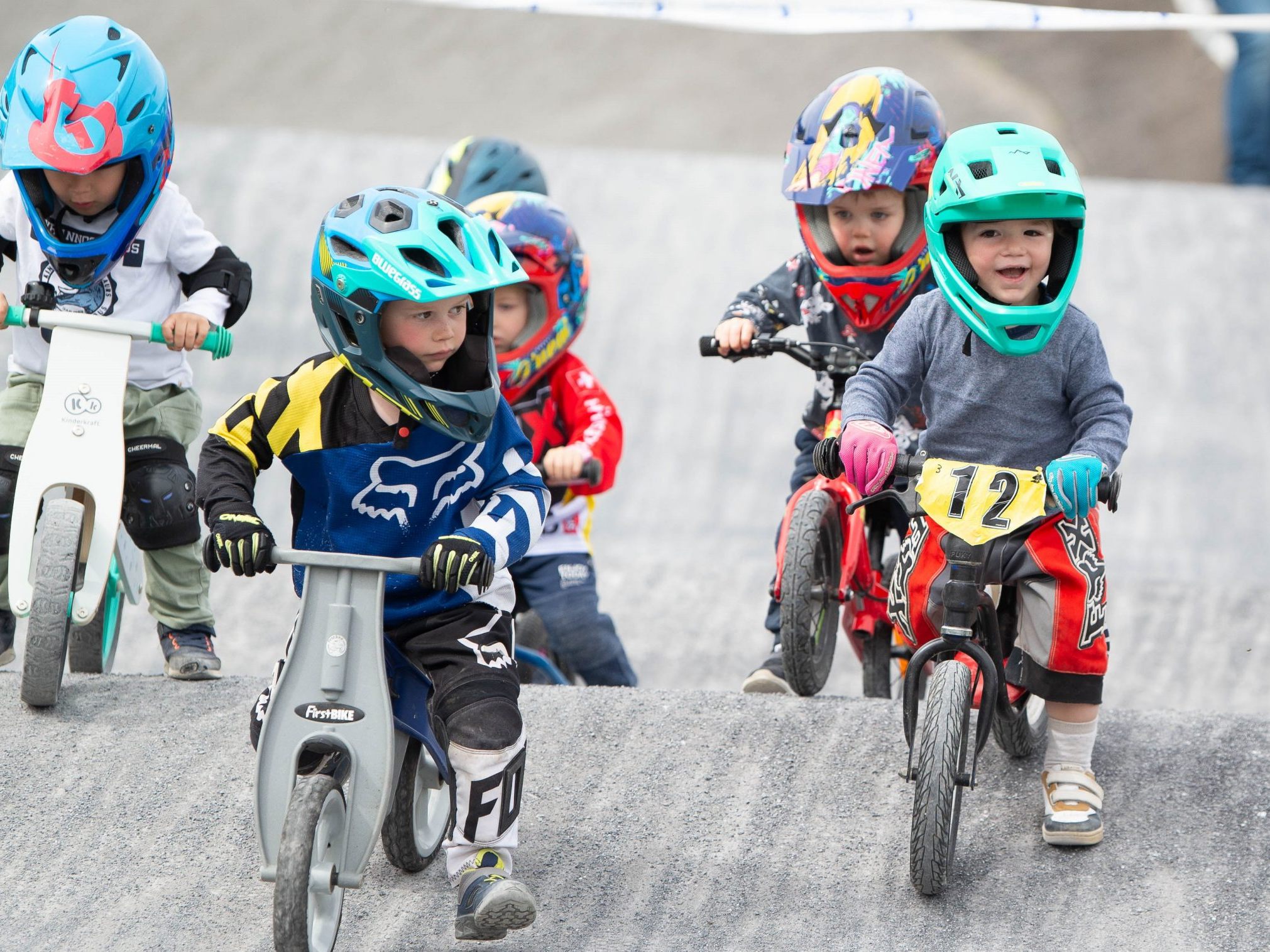 Auf los geht`s los, Kinder an den Start