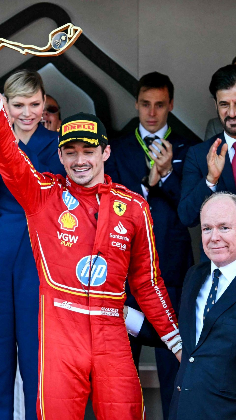 Leclerc gewann ungefährdet.