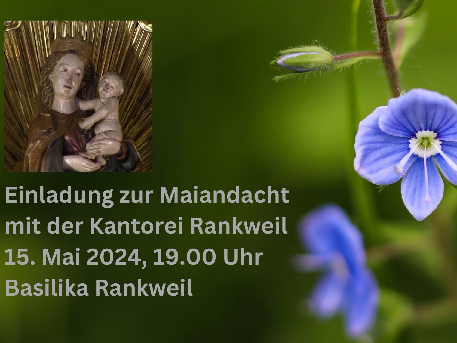 Einladung zur Maiandacht