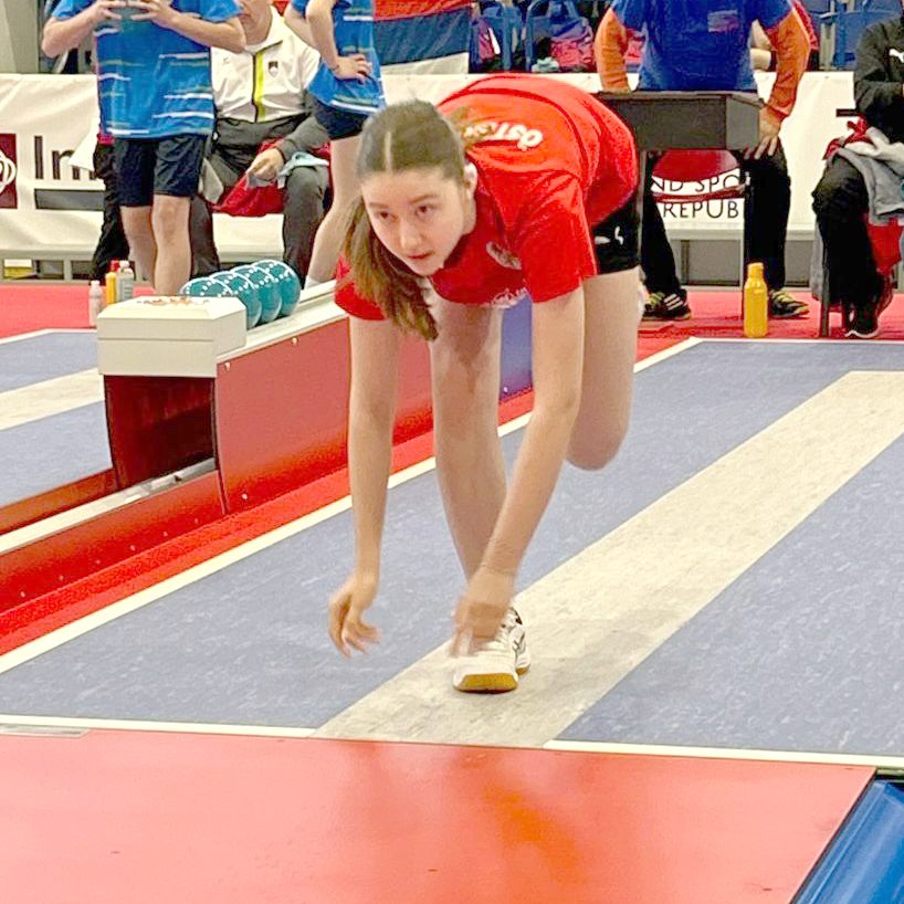 Marlene Kainz wurde bei der U-14- EM sensationell Vierte.